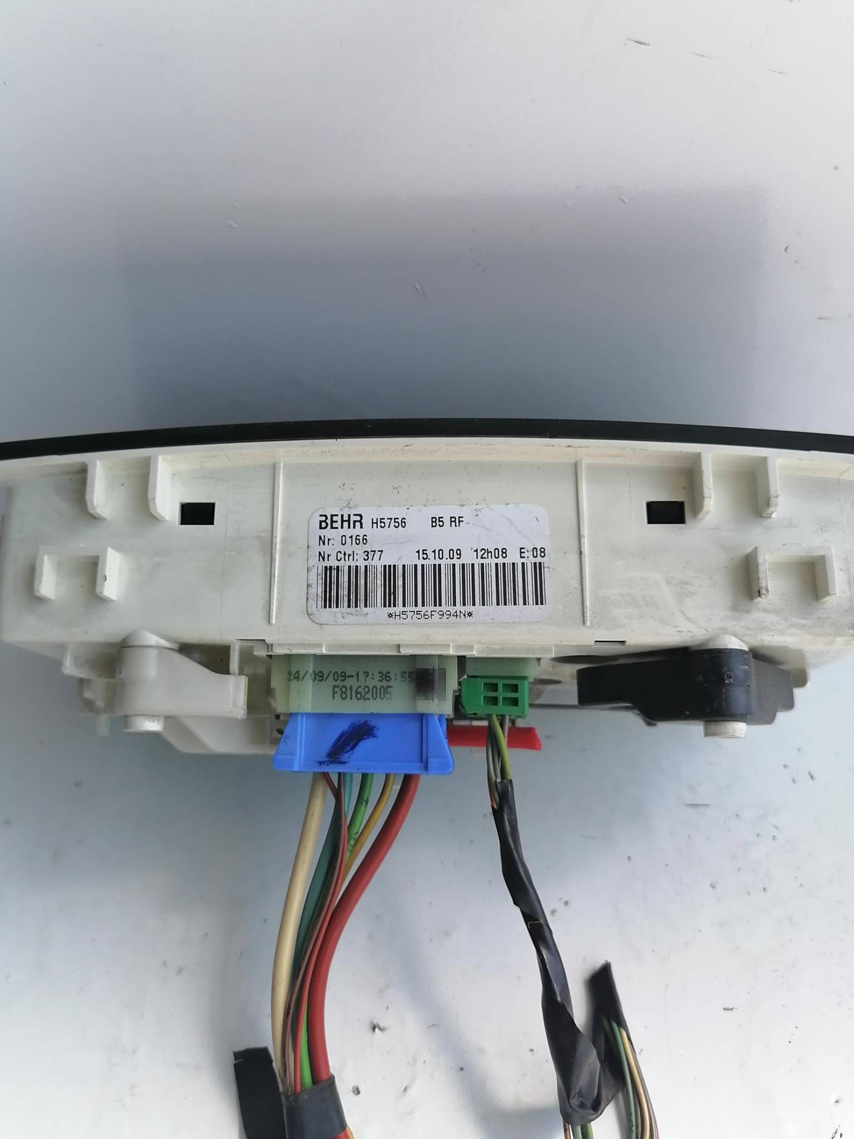 Blocco comando climatizzazione